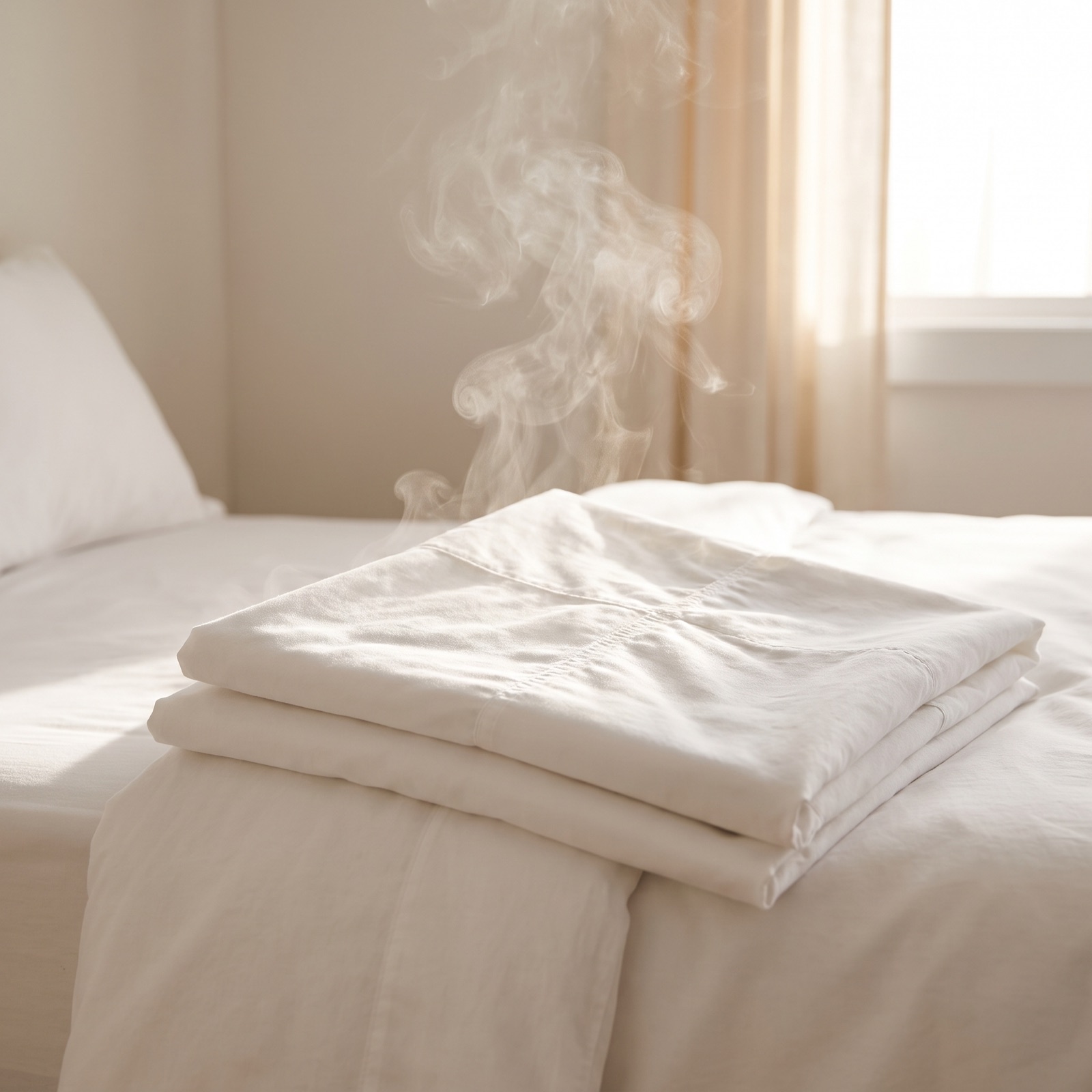 Sanitized & steamed, sample documentation photo