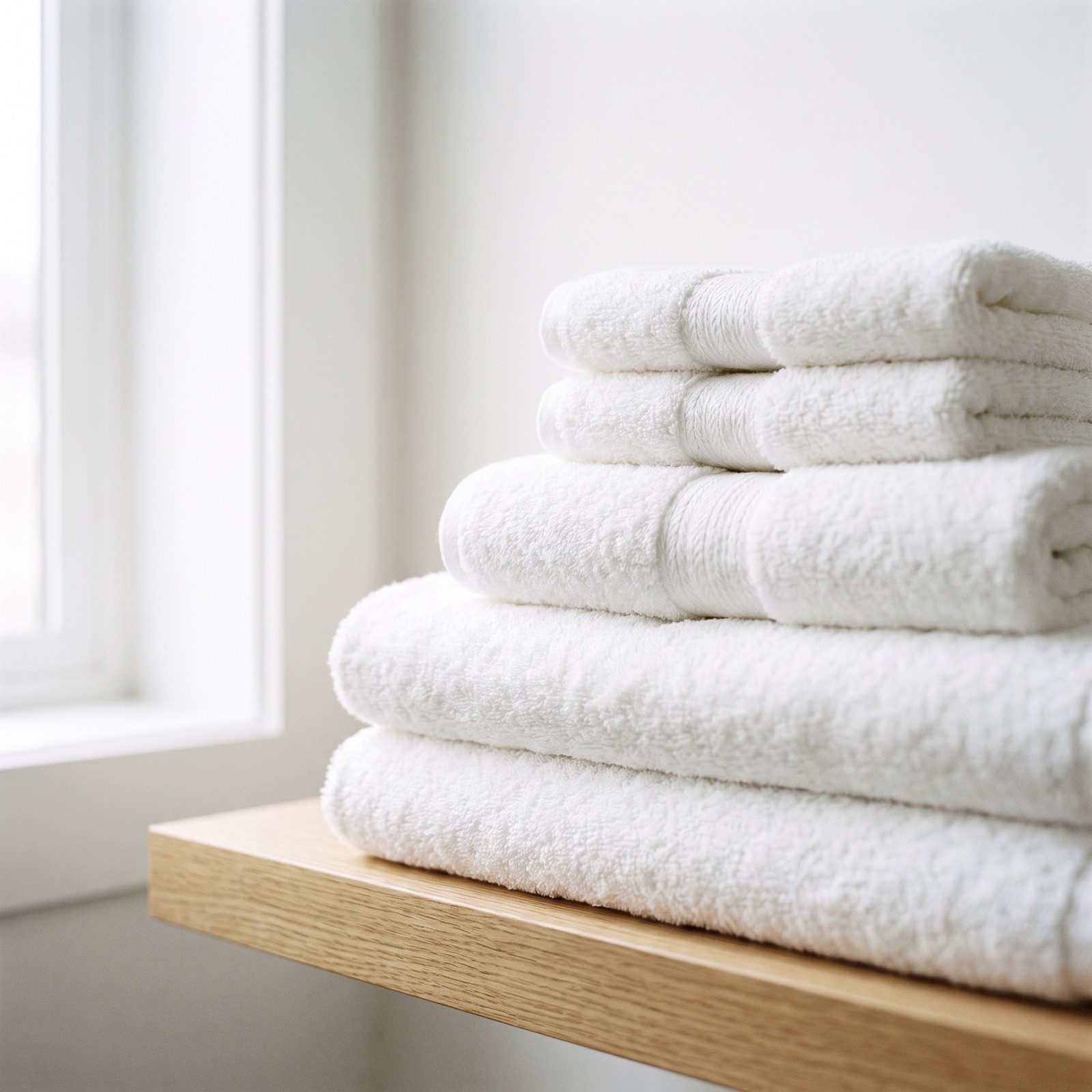 Fresh towels, sample documentation photo